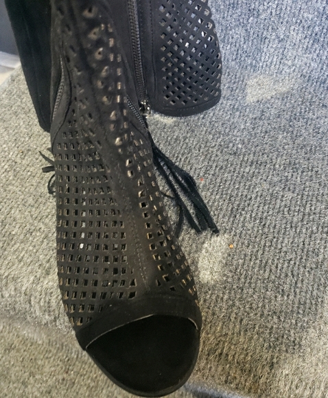 🔥Open Toe Tall boots🔥 - Picture 7 of 14